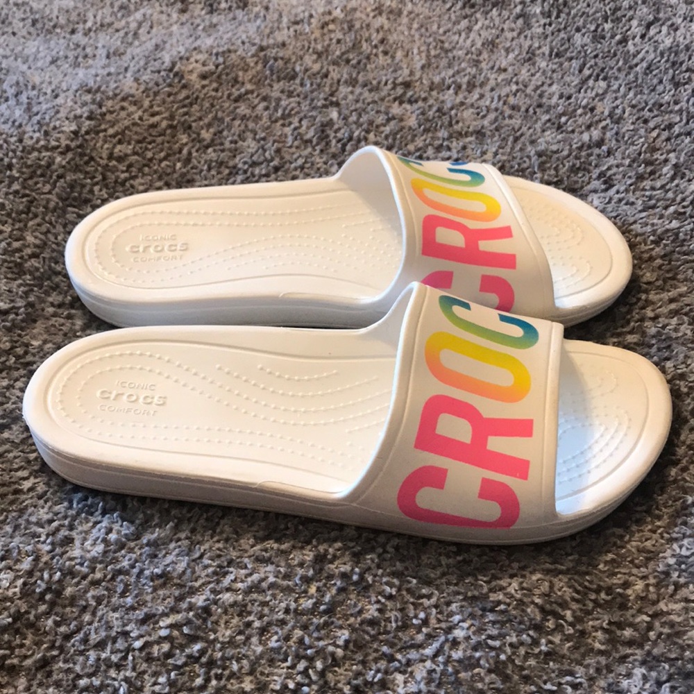 Womens crocs slides - Picture 2 of 3